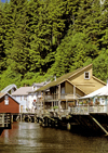 Alaska - Ketchikan: houses on the water (photo by A.Walkinshaw)