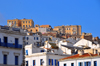 Algiers / Alger - Algeria: Kasbah of Algiers, seen from the harbour - UNESCO World Heritage Site | Casbah d'Alger, surnomme Al-Djazar al Mahroussa, 'Alger la Bien Garde' - massif de la Bouzarah - Patrimoine mondial de lUNESCO - photo by M.Torres