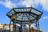 Algiers / Alger - Algeria: Martyrs square - bandstand and Mediterranean sky | Place des Martyrs - Kiosque  musique - photo by M.Torres