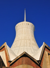 Algiers / Alger - Algeria: Sacr Coeur basilica - the splendour of modern architecture in reinforced concrete | Basilique du Sacr Coeur d'Alger - la splendeur de l'architecture moderne en bton arm - rue Didouche Mourad, ex-rue Michelet - photo by M.Torres