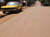 Argentina - Puerto Iguazu - the streets are red in Puerto Iguazu, some cars are yellow - images of South America by M.Bergsma