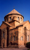 Armenia - Echmiadzin / Vagarshapat: temple of St Hripsme - Armenian architecture of the classical period - VII century - UNESCO world heritage site - Armenian religious architecture - photo by M.Torres