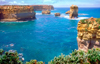 Great Ocean Road, Victoria, Australia: coastal cliffs and rock formations - photo by G.Scheer