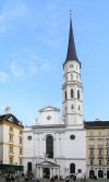 Austria / sterreich -  Vienna: St. Michael's church / Michaelerkirche (photo by J.Kaman)