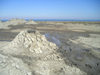 Azerbaijan - Gobustan / Qobustan / Kobustan: mud volcanos - the landscape (photo by Fiona MacLachlan)