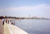 Azerbaijan - Baku: angling in the Caspian - fishing on the 'bulvar' - photo by Miguel Torres