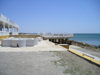 Azerbaijan - Hovsani - Absheron peninsula - Baki Sahari: terrace of the Gunashli restaurant - Caspian sea - photo by F.MacLachlan