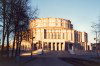 Belarus - Minsk: the Opera house - Belarusian State Theater of Opera and Ballet - architect Iosif Langbard - Soviet architecture - photo by Miguel Torres