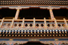 Bhutan - balcony - the Punakha Dzong - photo by A.Ferrari