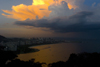 Rio de Janeiro, RJ, Brasil / Brazil: Botafogo bay - dramatic clouds at sunset / pr do sol sobre a baa de Botafogo - photo by L.Moraes