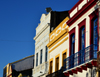 Olinda, Pernambuco, Brazil: sunny colonial houses with narrow balconies on Rua de So bento - photo by M.Torres