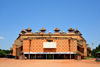 Ouagadougou, Burkina Faso: Maison du Peuple, the House of the People - Nelson Mandela avenue -  built in 1965 as the 'House of the Party', by the ruling single party of the period, the UDV-RDA - photo by M.Torres