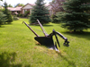 Niagara Falls, Ontario, Canada / Kanada: plough on a lawn - photo by R.Grove