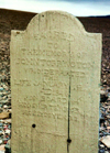 Canada - Beechey island (Nunavut): grave from the Franklin Expedition - photo by G.Frysinger