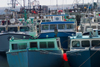 Canada 351 Scenic view of fishing boats in Woods Harbour in the Acadian region near Pubnico in western Nova Scotia, Canada - photo by D.Smith