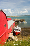 Canada 357 Scenic view of Mavilette harbour in western Nova Scotia, Canada - photo by D.Smith