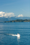 outside Vancouver, BC, Canada: boat in Howe Sound - photo by D.Smith