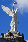 Toronto, Ontario, Canada: Princes' Gates - Goddess of Winged Victory, designed by architect Alfred Chapman - entrance to Canadian National Exhibition, CNE, the Ex - photo by M.Torres