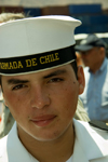 Antofagasta, Chile: sailor - Chilean navy - Marinero - Armada de Chile - photo by D.Smith