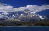 Torres del Paine National Park, Magallanes region, Chile: Andes peak Colorado Paine Grande (3050 m), is the highest in the park - Chilean Patagonia - photo by C.Lovell