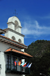 Bogota, Colombia: Monserrate cable car terminal - mock Spanish colonial architecture - Monserrate Hill - Santa Fe - photo by M.Torres