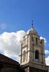 Bogota, Colombia: Iglesia La Tercera, designed by Isidro Daz de Acua and Esteban Lozano, the bell tower was rebuilt by the architect Kart Schlecht - founded by the Franciscans of the Tercera Orden Franciscana Seglar - aka Iglesia de los Estigmas - Carrera Sptima, Calle 16 - Veracruz - Santa Fe - photo by M.Torres