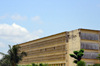 Brazzaville, Congo: French colonial school building -  the Emery Patrice Lumumba highschool, ex collge Javouhey, on Boulevard Denis Sassou Nguesso, Quartier Tchad - Lyce Emery Patrice Lumumba - photo by M.Torres