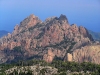 Corsica -  Bavella (Corse du Sud): the forest of Laricio pines and the mountain (photo by J.Kaman)