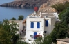 Crete - Sfakia (Hania prefecture): Hra Sfakon: houses with terraces and cisterns (photo by Alex Dnieprowsky)