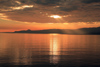 Crete, Greece - Elounda, Lassithi prefecture: rays of light over the sea, as seen from Grecotel - photo by A.Dnieprowsky