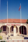 Cyprus - Pyla / Pile - Larnaca district: Turkish primary school - Mustapha Kemal in the wrong place - photo by Miguel Torres