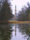 Czech Republic - Lednice: Hardtmuth minaret -  Lednice-Valtice Cultural Landscape - Unesco world heritage site - photo by J.Kaman