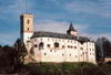 Czech Republic - Rozmberk nad Vltavou / Rosenberg am Moldau (Southern Bohemia - Jihocesk - Budejovick kraj, in ex Sudetenland): Kratochvile castle - Cesk Krumlov district, Southern Bohemia (photo by M.Torres)