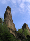 Czech Republic - Broumov area - Nachod District: pinnacles - Broumovske steny - Hradec Kralove Region - photo by J.Kaman