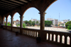 Santo Domingo, Dominican Republic: Alcazar de Colon - Plaza de Espaa seen from the Western gallery - Ciudad Colonial - Unesco World Heritage - photo by M.Torres