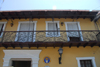 Santo Domingo, Dominican Republic: colonial balcony on Calle Isabel La Catlica - photo by M.Torres