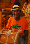 Santo Domingo, Dominican Republic: drummer - photo by M.Torres