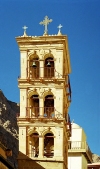 Egypt - Belfry of St Catherine Monastery - Unesco world heritage site (photo by Juraj Kaman)