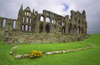 Whitby North Yorkshire, England: ruins of Whitby Abbey - photo by D.Jackson