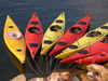 Oxfordshire, South East England: canoes in the River Thames - photo by T.Marshall