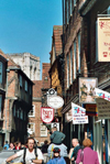 York, North Yorkshire, England: York: the Shambles - photo by D.Jackson