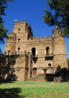 Gondar, Amhara Region, Ethiopia: Royal Enclosure - Fasiladas' Palace - SE facade - photo by M.Torres