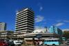 Addis Ababa, Ethiopia: Ethiopian Insurance Co. - Ras Mekonen av - corner Gambia st - street scene - photo by M.Torres