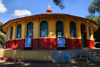 Gondar, Amhara Region, Ethiopia: Royal Enclosure - Gemjabet Maryam church - photo by M.Torres