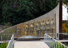 Addis Ababa, Ethiopia: Holy Trinity Cathedral - memorial to the martyrs of the DERG, Mengistu's junta - containing the remains of 60 officials of the Imperial government  - photo by M.Torres