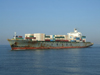 Le Havre, Seine-Maritime, Haute-Normandie, France: New State, Islamic Republic of Iran Shipping Line - IRISL, rusting container ship - photo by A.Bartel