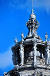 Paris, France: Petit Palais - decorated lantern of the dome - architect Charles Girault, Beaux-arts style - World Exposition of 1900 - Avenue Winston Churchill, Champs-lyses - 8e arrondissement - photo by M.Torres