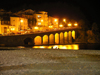 France - Languedoc-Roussillon - Pyrnes-Orientales - Collioure - Cotlliure: waterfront and beach at night - Cte Vermeille - photo by T.Marshall