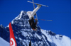 Tignes, Savoi, Rhne-Alpes, France: free skier jumping in the snowpark - photo by S.Egeberg