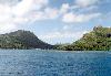 Huahine: from the ocean  (photo by Peter Willis)